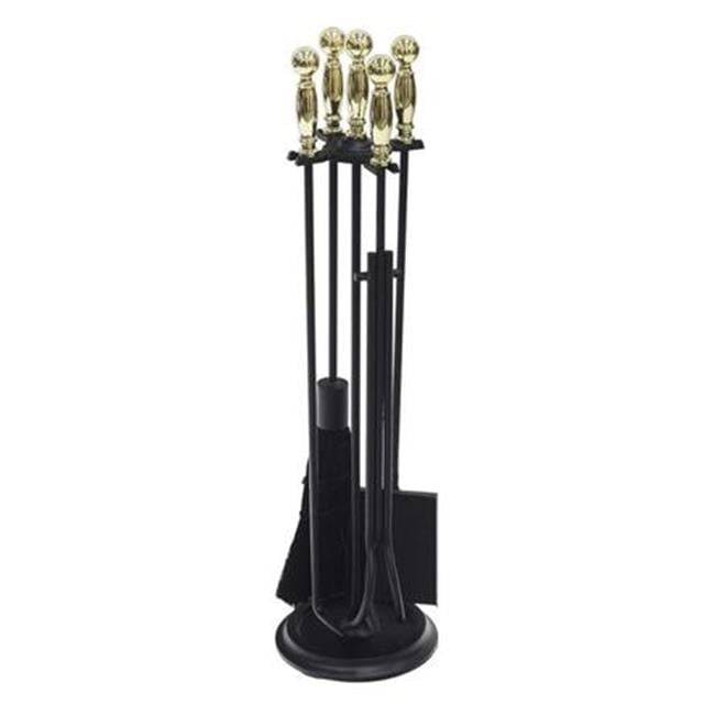 Bedford Tool Set, Polished Brass & Black
