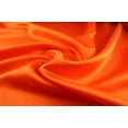 thumbnail image 1 of Bedify Bedding 100% Pure Silk Satin Sheet 4pcs, Silk Fitted Sheet 15" Deep Pocket Mattress fit,Silk Flat Sheet&Silk Pillowcases Cool Soft Silk Sheets|Wrinkle Free Fade Resistant Olympic Queen Orange, 1 of 6