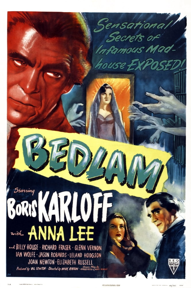 Bedlam U Canvas Art - (11 x 17)
