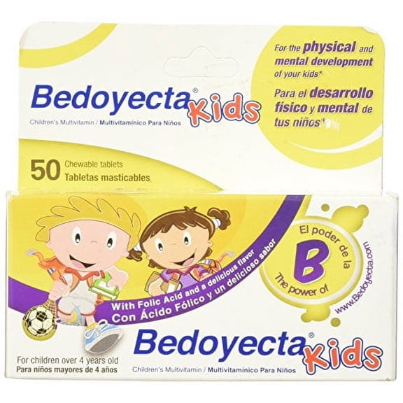 Bedoyecta Children's Chewables, 50 Count, 2 Pack