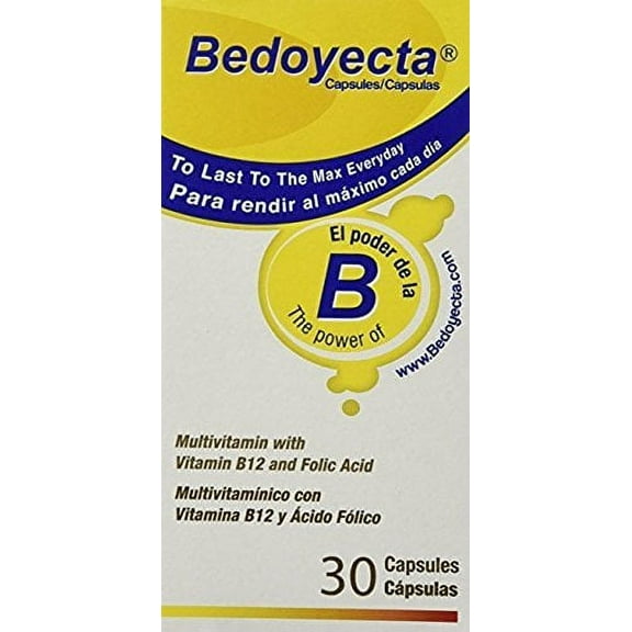 Bedoyecta Multivitamin, 30 Capsules Each Pack of 6