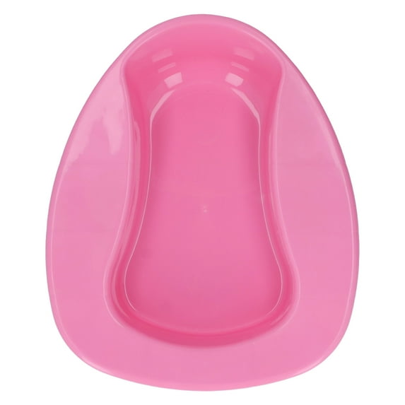Bedpan, Thicken Elderly Bedpan Durability For Home Pink