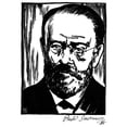 thumbnail image 1 of Bedrich Smetana. Nczech Composer Pianist And Conductor. Drawing C1932 By Samuel Nisenson. Print by, 1 of 1