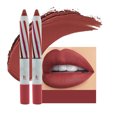 thumbnail image 1 of 2pc Lipstick Pencil Lip Liner Velvet Silk Lip Gloss Makeup Long Lasting Lipliner Pen Sexy Lip Tint Cosmetic Novice Easy To Use High Shade Velvet Mist Lipstick Lipliner Lip Gloss Plumping Coffee Jelly, 1 of 6