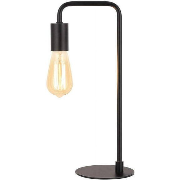 Bedroom Bedside Modern Style Table Lamp Industrial Bedside Table Lamp Office Dormitory Black