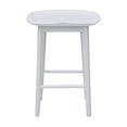 thumbnail image 1 of Bedroom Bench, Hilton - Counter Stool - White, Bedroom Stool, Wooden Bedroom Bench,, 1 of 5