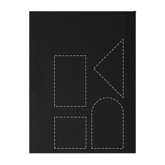 Bedroom Blackout Window Curtains, Window Shades No Drill, 57X39 In, Blackout Fabric, Cuttable, Room Darkening, 1 Pc Cutting Tool, 6 Pc Hook Tabs