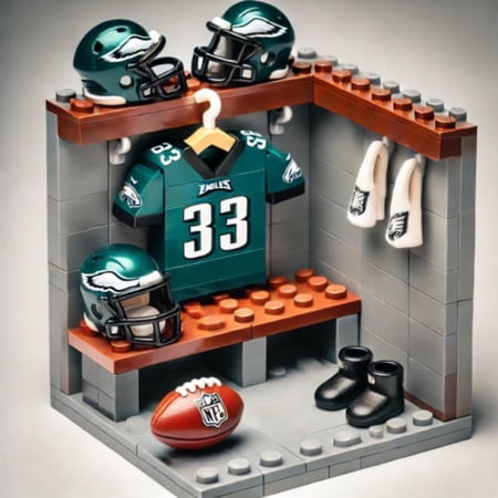 Bedroom Building Block Kit, Display Case Sets, Compatible with Most Bricks, Toy to Combine with Starter Course, Gift for Kids 3 and Up