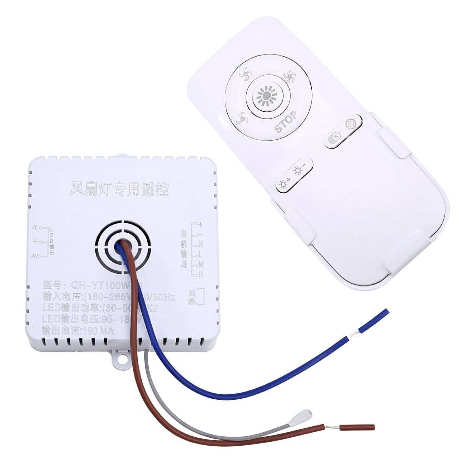 Bedroom Ceiling Fan Light Remote Control 100W Receive Controller Driver Fan Light Accessories 30-50W X 2