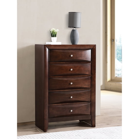 Bedroom Chest | Used for Bedroom Decor and Storage | Particle Board Construction | Corner Blocked Bottoms for Stability