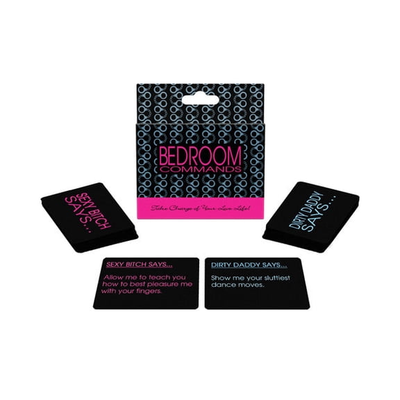 Bedroom Commands Card Game