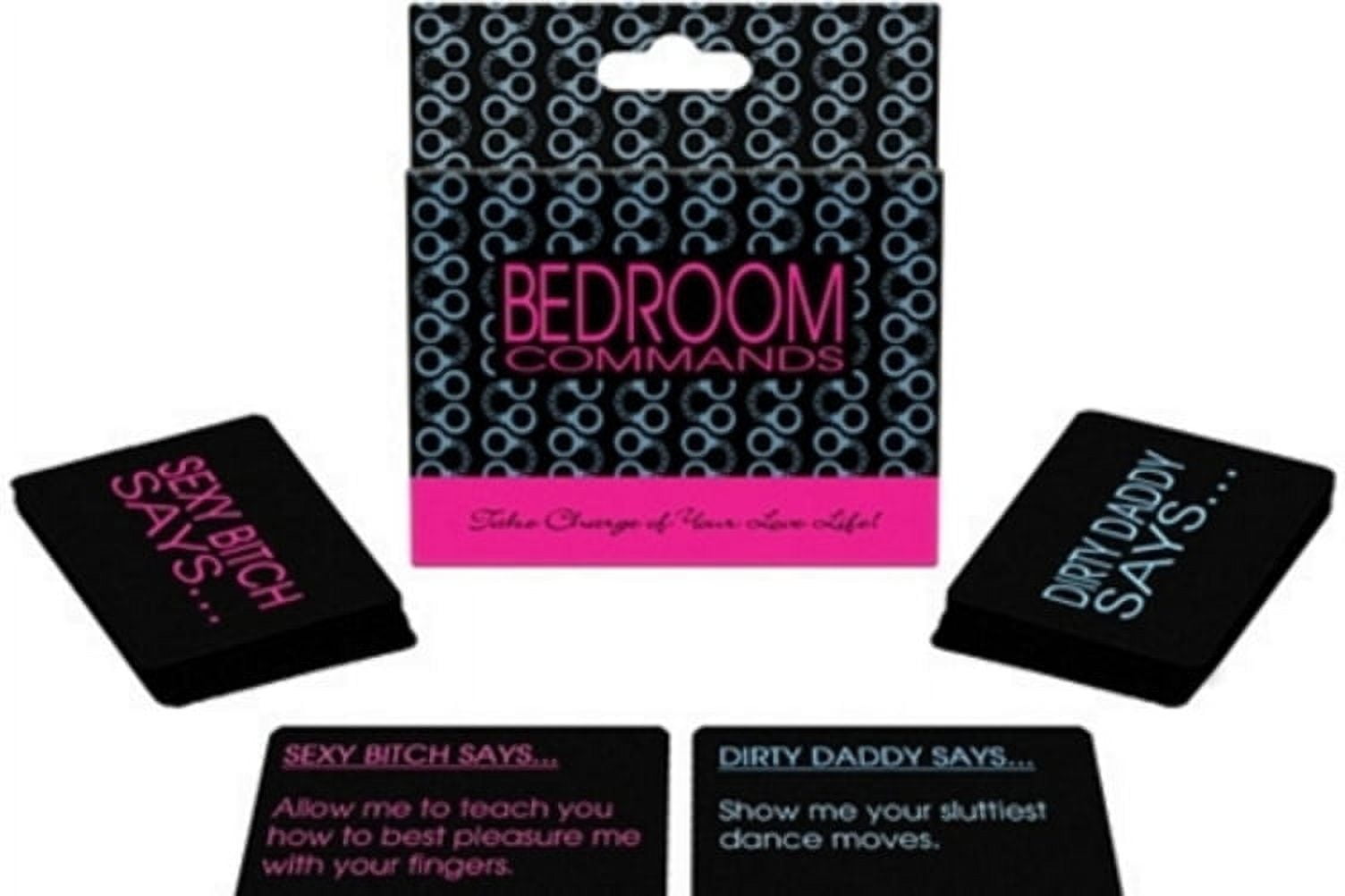 Kheper Games Original Bedroom Commands Card Game for Couples