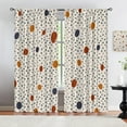 thumbnail image 1 of Bedroom Curtains Boho - Abstract Irregular Polka Dot Blackout Kids Curtain, Soundproof Breathable Window Treatments Do Not Fade Pattern Clear for Living Room Bedroom Dining Room-W42xL54in, 1 of 6