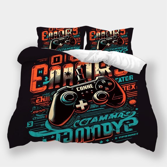 Bedroom Decor Comforter Cover Pillowcase Boy Man Vintage Bedspreads Bed Gift Bedding Set,Full (80"x90")
