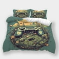 thumbnail image 1 of Bedroom Decor Game Handle Printed Quilt Cover Pillowcase Kids Adult Fantasy Bedding Suit,California King (98"x104"), 1 of 5