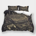 thumbnail image 1 of Bedroom Decor Gaming Theme Bedding Set Boys Girls High Quality 2/3pcs Comforter Cover Set,Queen (90"x90"), 1 of 5