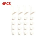 thumbnail image 1 of Bedroom Door Hanger Clothes Plastic Portable Home Storage Organization Hooks Hanging Rack Over Door Purse Holder For Bags Rails, 1 of 9
