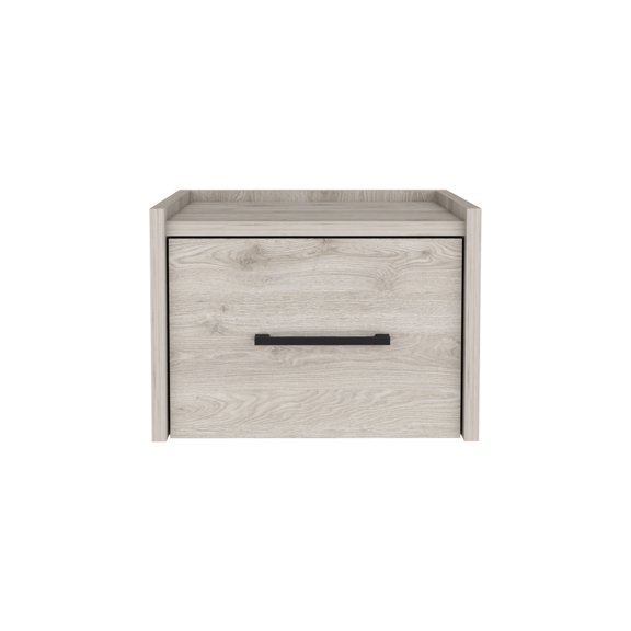 Bedroom Floating Nightstand In Gray - And Functional For Space Stylish