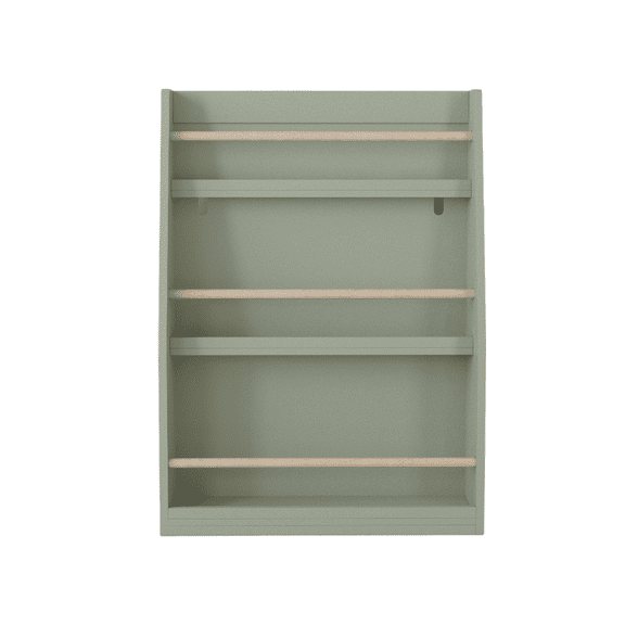 Bedroom Furniture 3 Tier Book Shelf, Book Rack, Helps Keep Bedrooms, Playrooms, and Classrooms Organized,Sage,Cribs