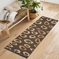 thumbnail image 1 of Bedroom Hallway Indoor Outdoor Mat With Rubber Backing Runner Rug Long Simple Design, 1 of 8
