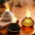 thumbnail image 1 of Bedroom Humidifier 2025 New Colorful Simulation Flame Aromatherapy Machine USB Home Humidifier Crack Flame Bead Aromatherapy Machine Clearance Under 10$!, 1 of 7