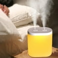 thumbnail image 1 of Bedroom Humidifier 500ml, Cool Mist Humidifier for Family Bedrooms Baby Rooms, 3-Speed Adjustables, Aromatherapy Diffuser with Night Light, USB Charger Included, 1 of 9
