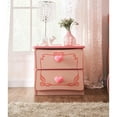 thumbnail image 1 of Bedroom Nightstand In Pink, High Gloss, 2 Drawers - & Heart Gloss , For Appeal, 1 of 2