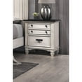 thumbnail image 1 of Bedroom Nightstand: Two-tone, Two Drawers, Long-lasting Quality Beautiful Nightstand In Two-tone Color Scheme: Addition, 1 of 2