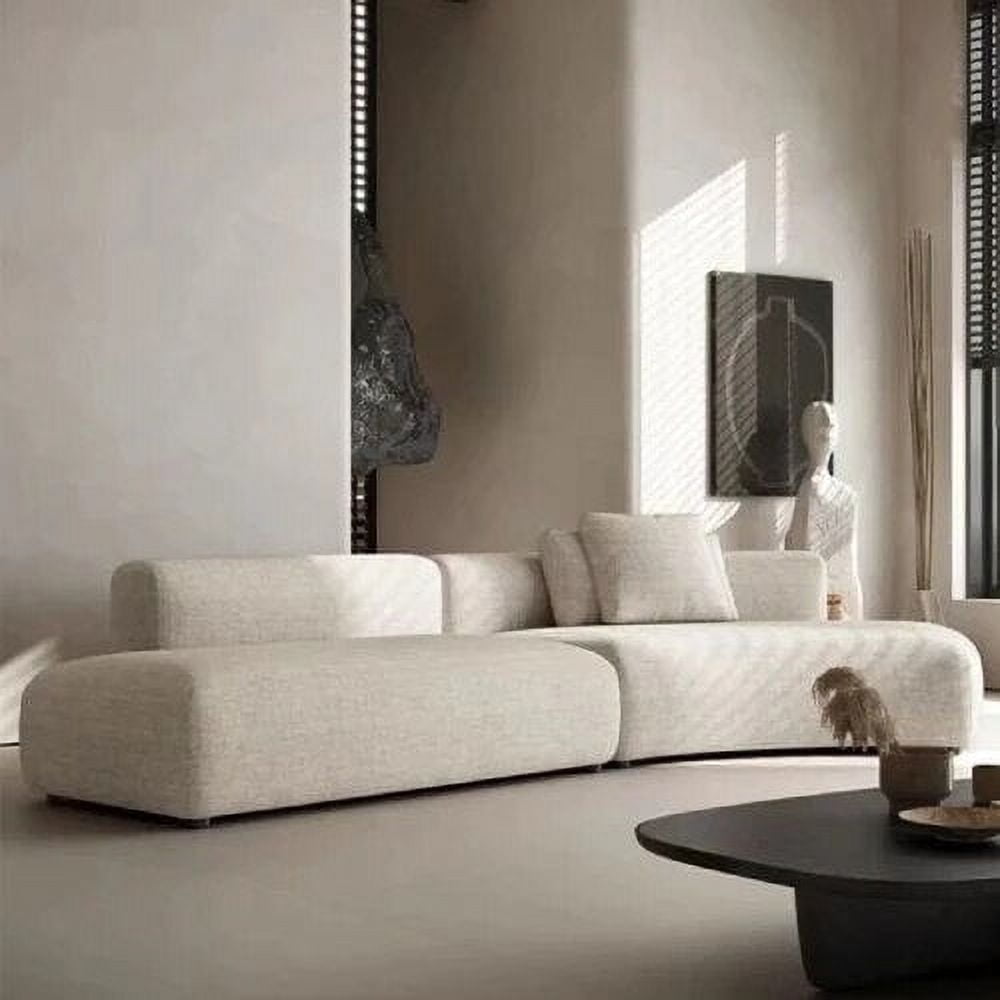Bedroom Office Curved Sofa European Chaiselong Modern Sofa Cover