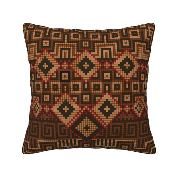 Bedroom Outdoor Decorations Blue Flower Pattern Background Pillow Sofa Cushion(Without Pillow)
