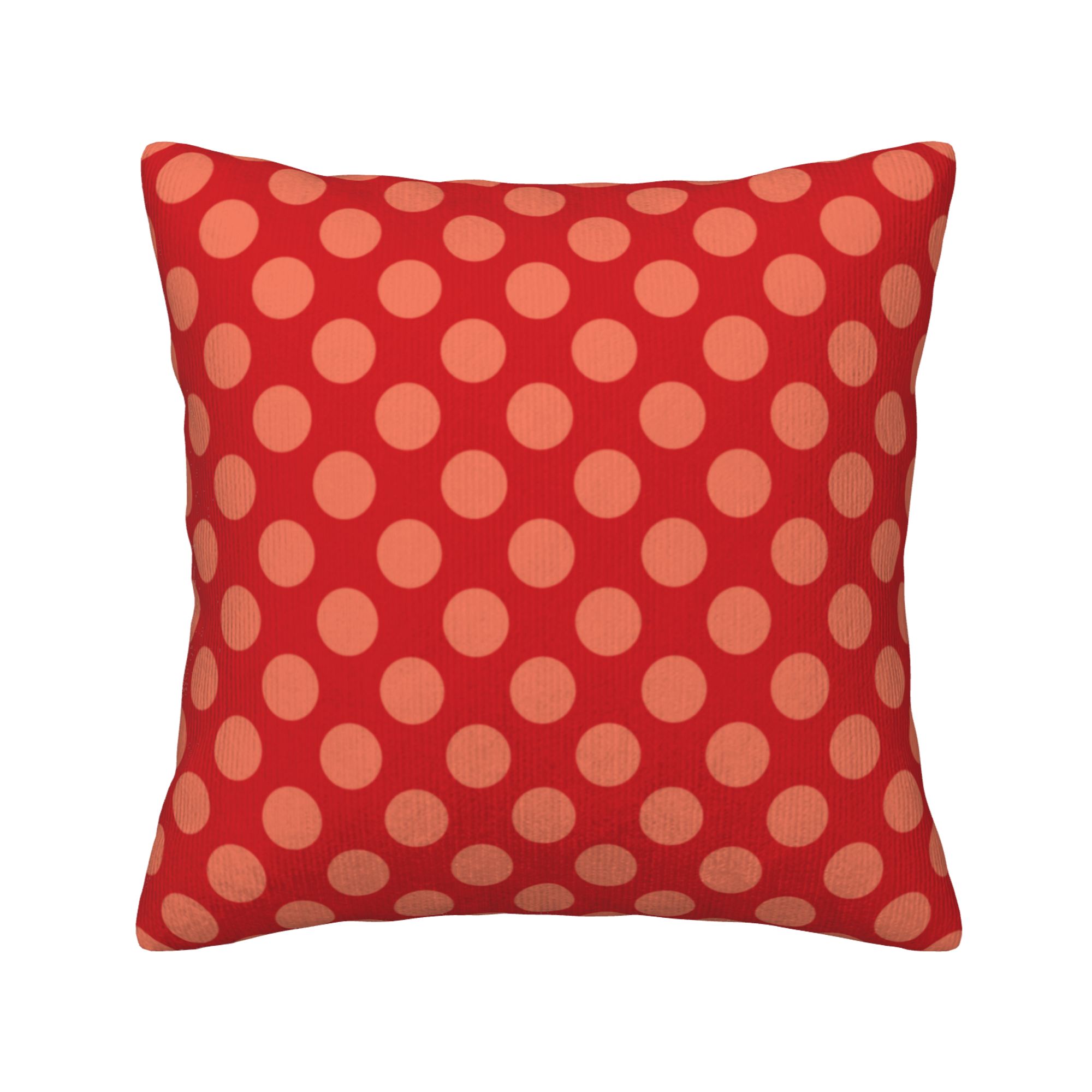 Bedroom Outdoor Decorations Dark Red Square Pattern Background Pillow