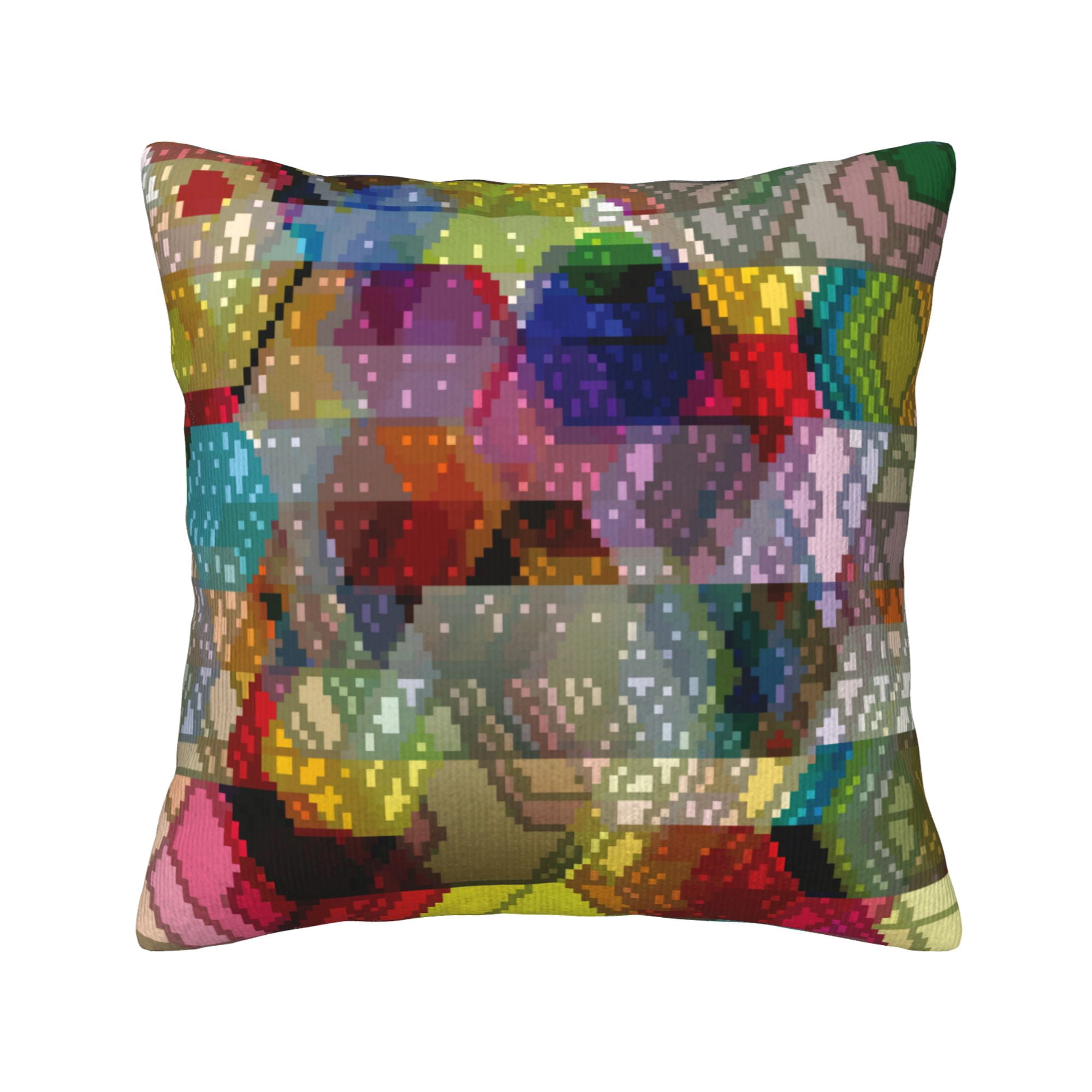 Bedroom Outdoor Decorations Polygon Wall Background Pillow Sofa Cushion ...