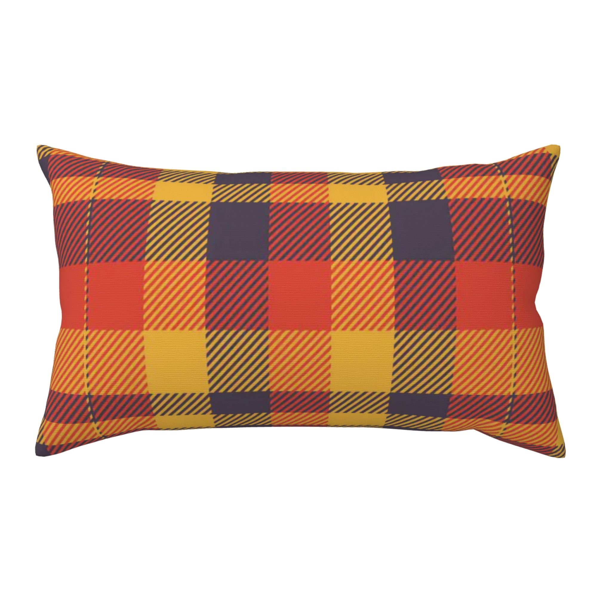 Bedroom Outdoor Decorations Rectangle Two Sides Printed Autumn Color