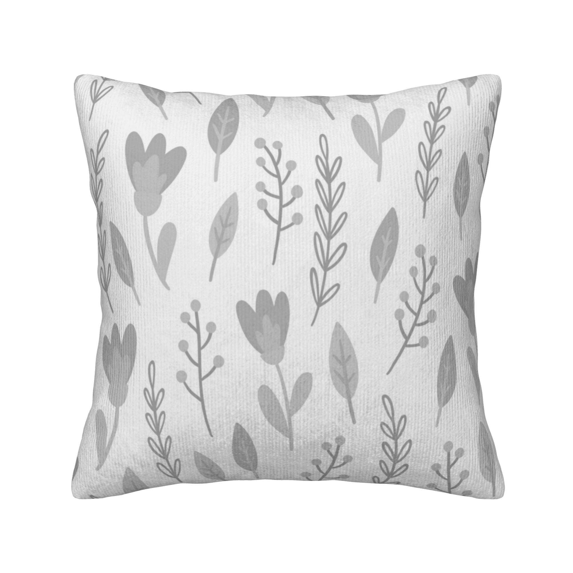 Bedroom Outdoor Decorations Seamless Floral Pattern Background Pillow