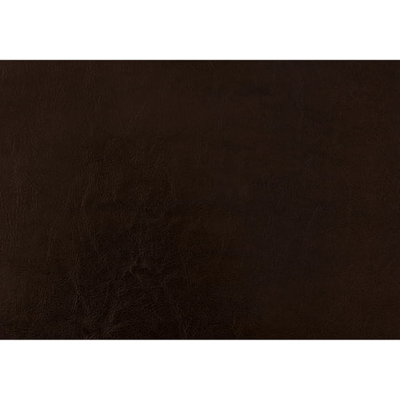 Bedroom Queen Bed With Brown Faux Leather Upholstered Elements