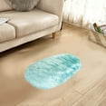 thumbnail image 1 of Bedroom Rug, Super Soft Faux Sheepskin Area Rug, 40x60 cm Non-Slip Portable Floor Mat Machine Washable for Home Decor, 1 of 3