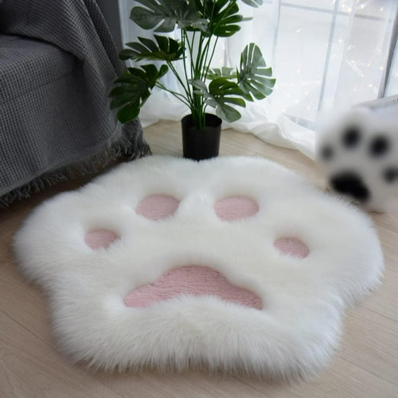 Bedroom Rug,cat paw Rug,Area Rug,Rugs for Bedroom,Small Area Rug,Shag Rug for Living Room,Bedside Rug for Room