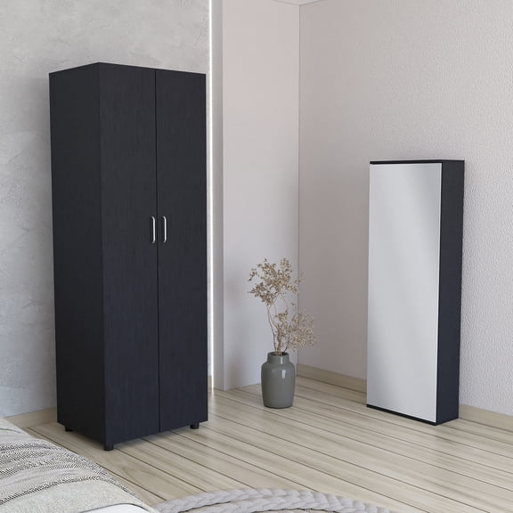 Bedroom Set of 2 Pieces | Easy - to - Follow Assembly for Full Bed | High - Quality Particle Board | Solves DIY Assembly Complications