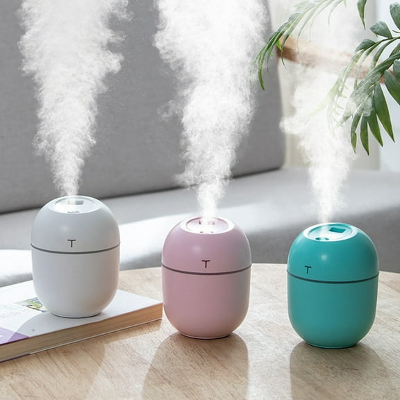 Bedroom Sleep Humidifier for Baby, 1 Count, 3.9 Inch, Quiet Cool Mist Air Moisturizer, Small Essential Oil Diffuser with Night Light, Portable Nursery Air Care Device for Dry Skin