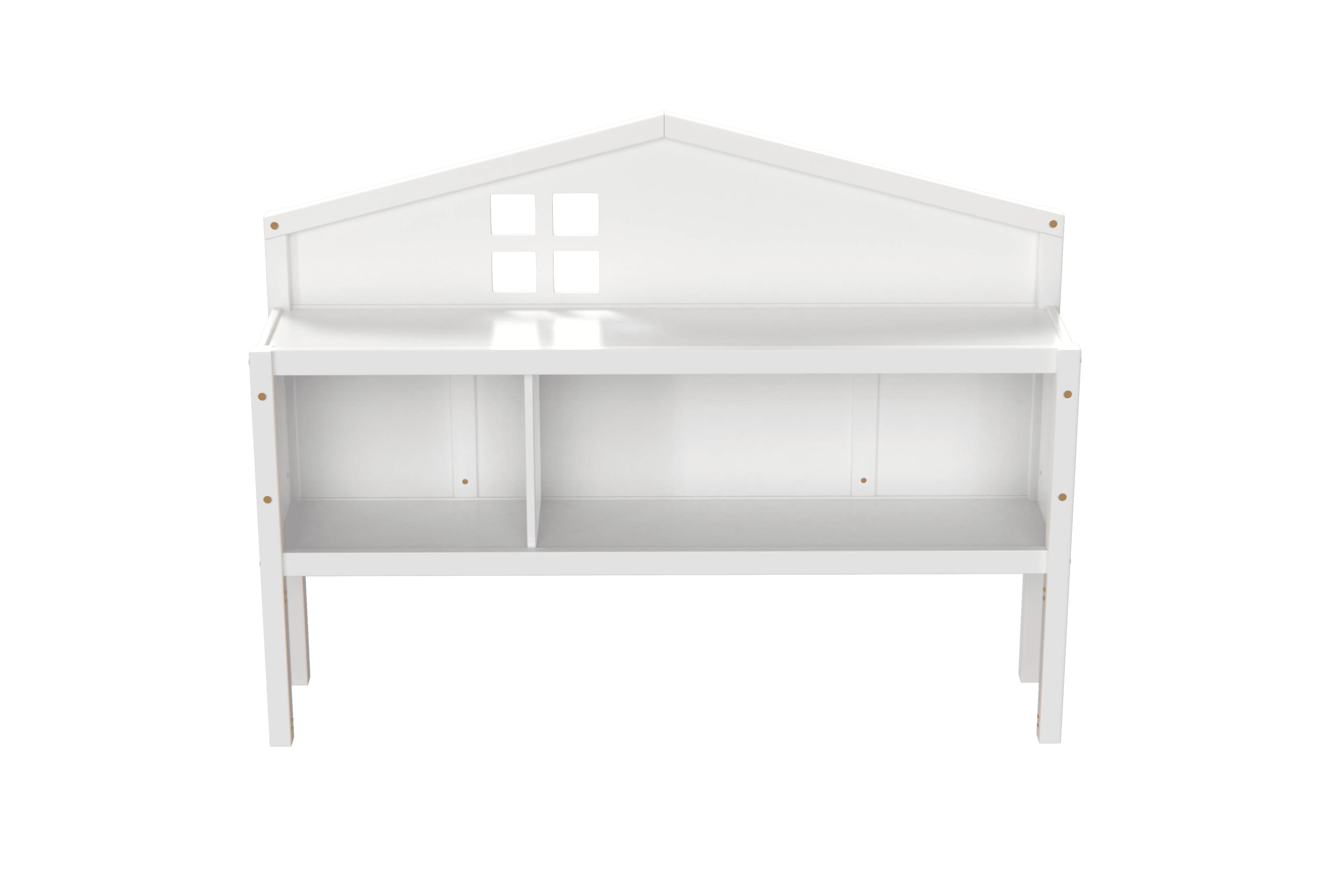 Bedroom Storage Furniture Headboards for Full-size Montessori Floor Bed White,Freely collocation,Storage Solutions for Bedroom