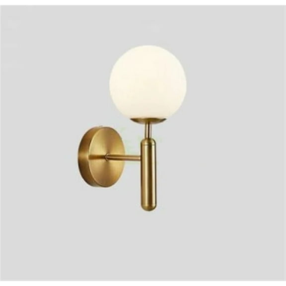 Bedroom Study Living Room Bedside Bathroom Decorative Wall Lights Scandinavian Modern Simple Glass Ball Wall Lights