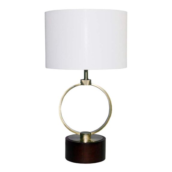 Bedroom Table Lamp Nordic Home Creative Romantic Warm Metal Study Room Desk Bedside Lamp, Grid Metal Circular Table Lamp 110V