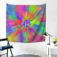 thumbnail image 1 of Bedroom Tapestry Tye Dye Patterns Home Wall Hanging Room Deco Tapestries 59x59 Inches, 1 of 7
