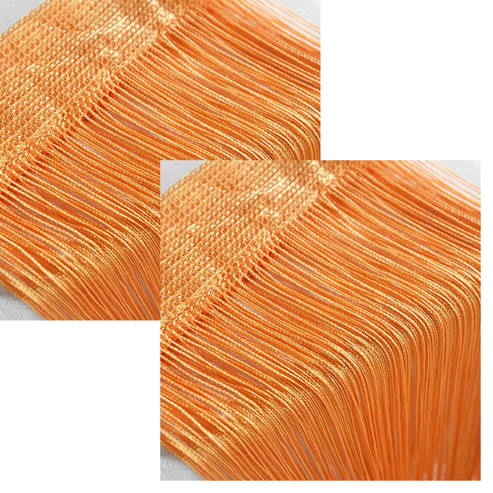 Bedroom Valances For Windows,String Curtains Patio Net Fringe for Door