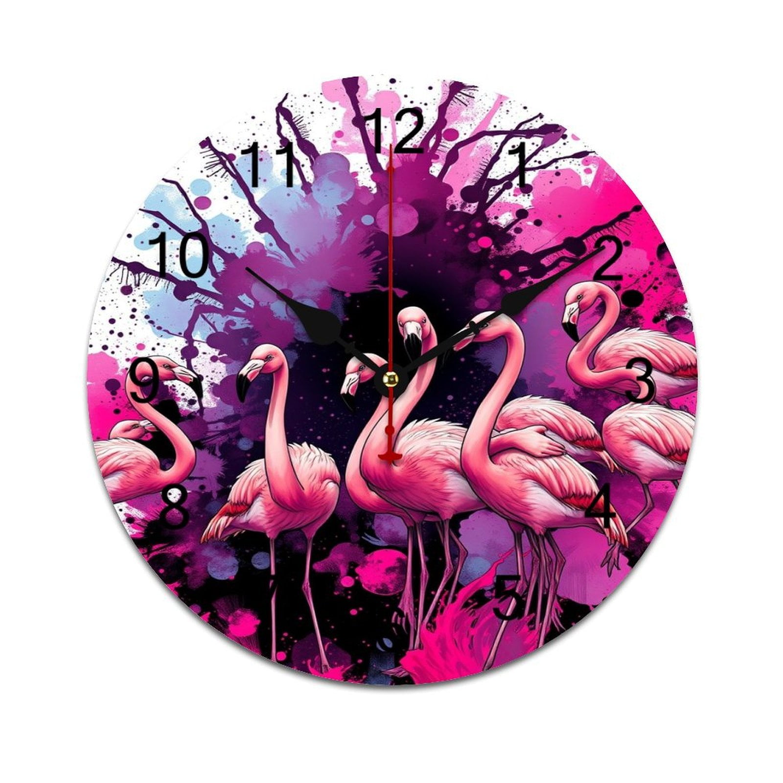 Bedroom Wall Clocks Flamingo Living Room Clocks Ornaments Living Room