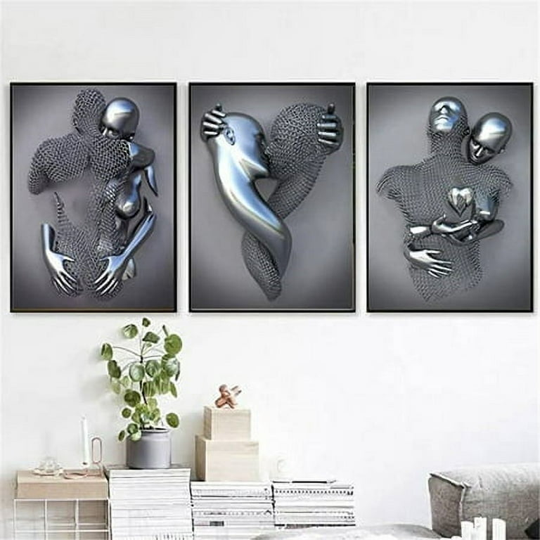 Black and silver bedroom wall decor outlet