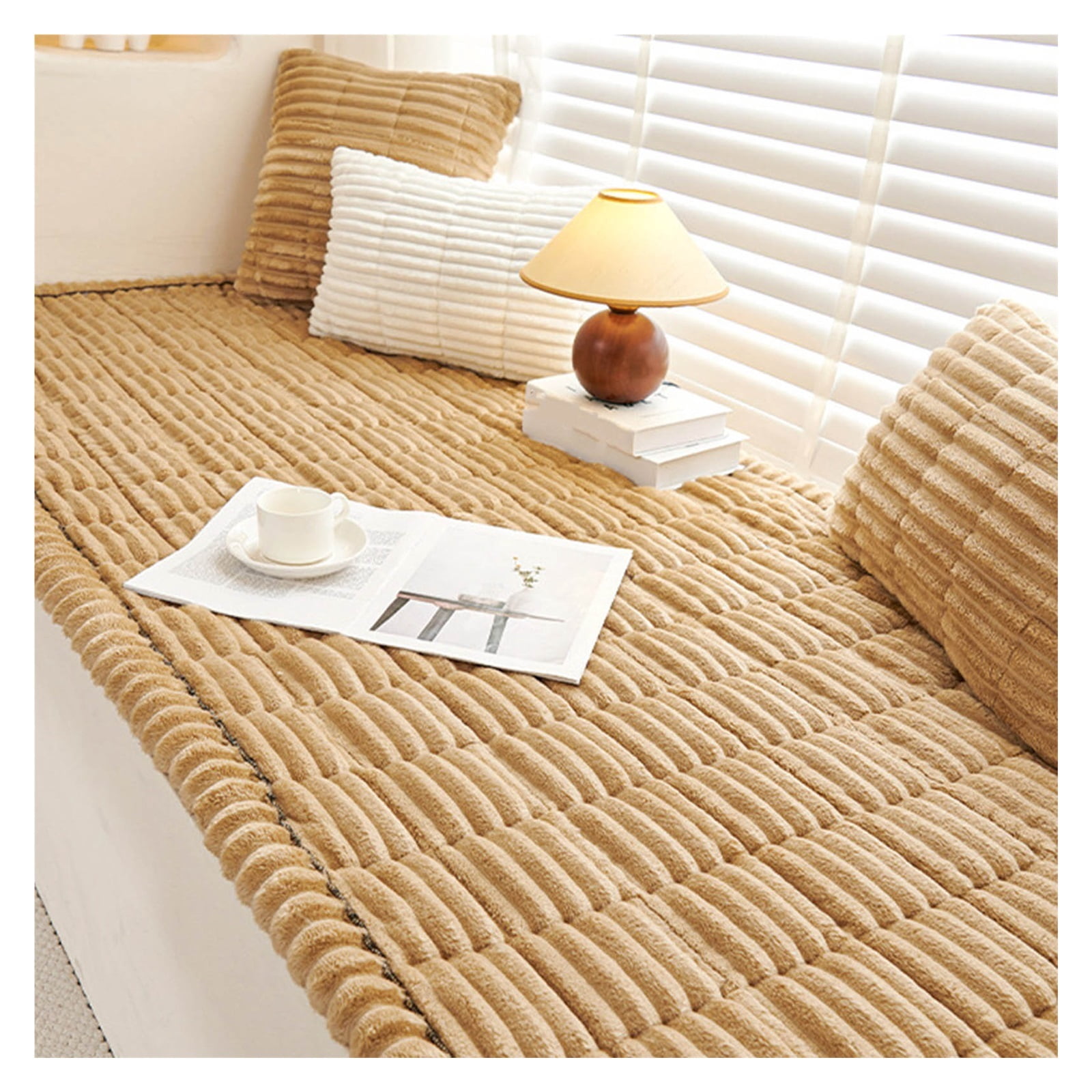 Bedroom bay window mat, bay window pad, non-slip sofa cover, balcony ...