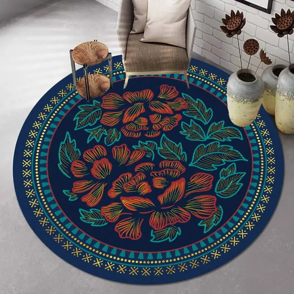 Bedroom bedside carpet home computer chair anti-slip mat home ...