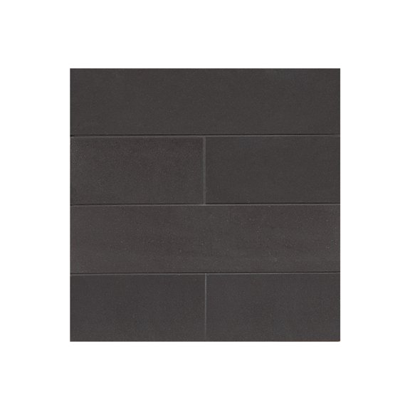 Bedrosians Absolute Black Rectangle Honed Granite Tile 3 x 12, Absolute Black (10.0 sq. ft./Case)