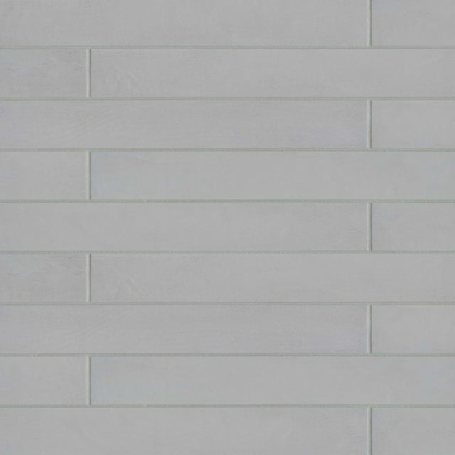 Bedrosians Allora Rectangle Matte Porcelain Tile 3 x 24, Solid Grey (10.66 sq. ft./Case)